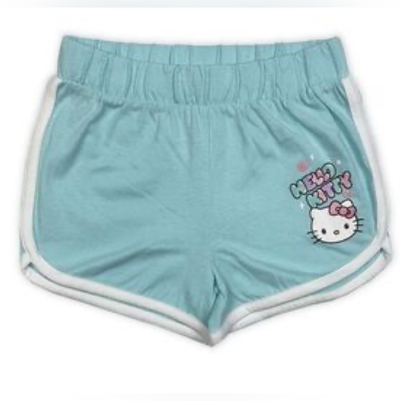 Hello Kitty PJ Shorts Mint Green NWT - Picture 1 of 7